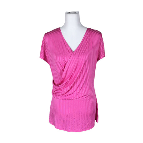 Unisex by Malene Birger - Short-sleeved blouse, size 40 - Pink ()