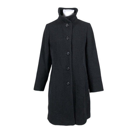Unisex Scandinavian Look - Wool coat, size 38 - Black ()