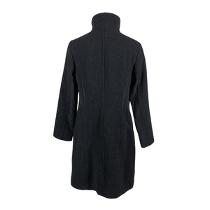 Unisex Scandinavian Look - Wool coat, size 38 - Black (2)