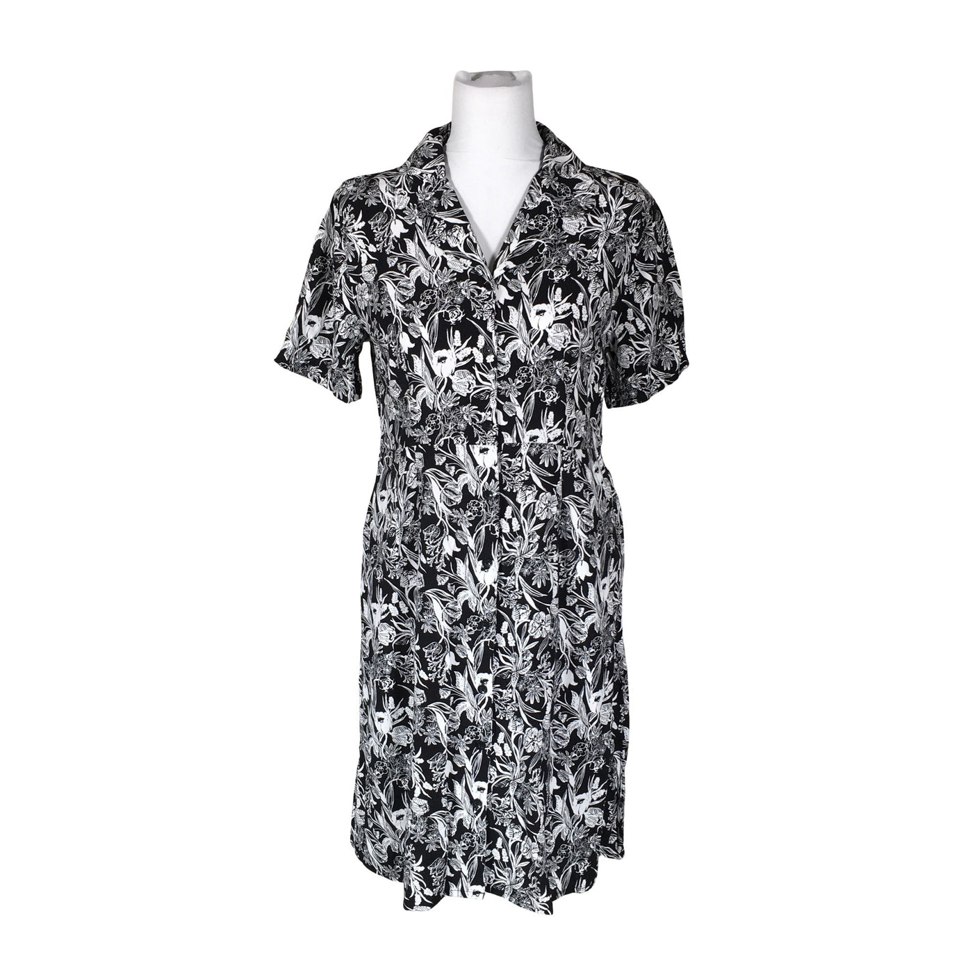 Unisex Nanso - Schiffon dress, size 40 - Black (1)