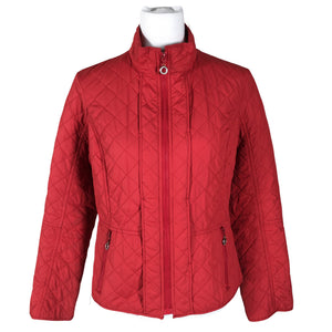 Unisex Claire.dk - Quilted jacket, size 38 - Red (1)