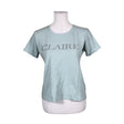 Unisex Claire.dk - T-shirt, size 38 - Turquoise ()