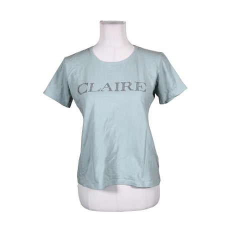 Unisex Claire.dk - T-shirt, size 38 - Turquoise ()