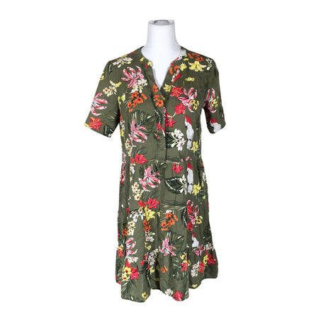 Unisex s.Oliver - Schiffon dress, size 36 - Green ()