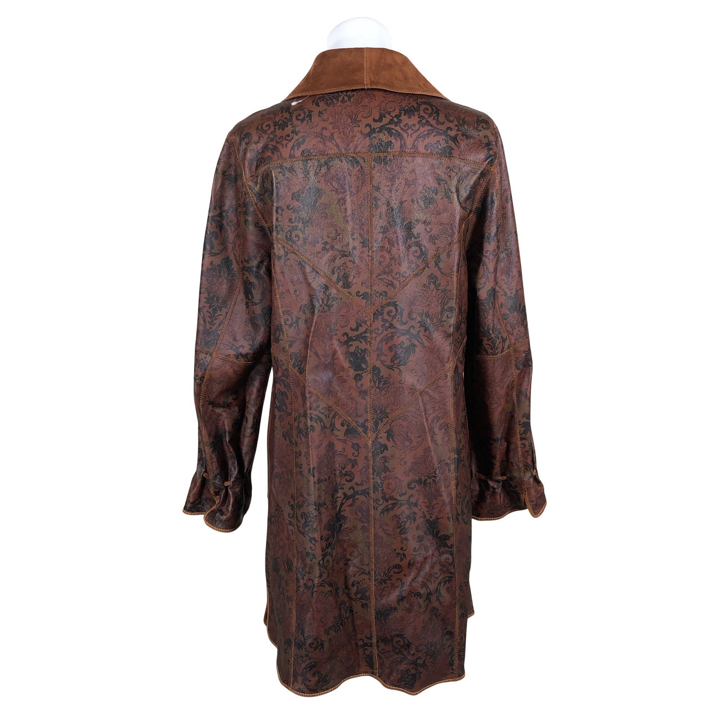 Unisex Handmade - Leather jacket, size 38 - Brown (4)