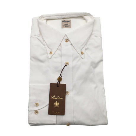 Unisex Stenströms - Collared shirt, size M - White ()