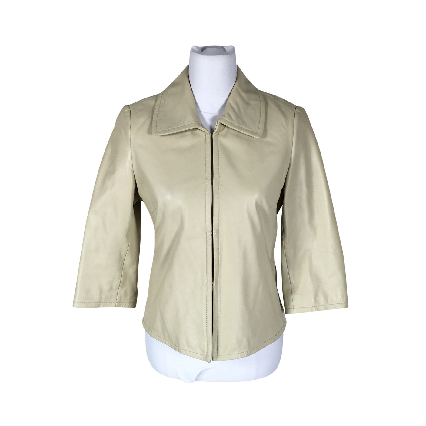 Unisex Taifun - Leather jacket, size 36 - Beige (1)