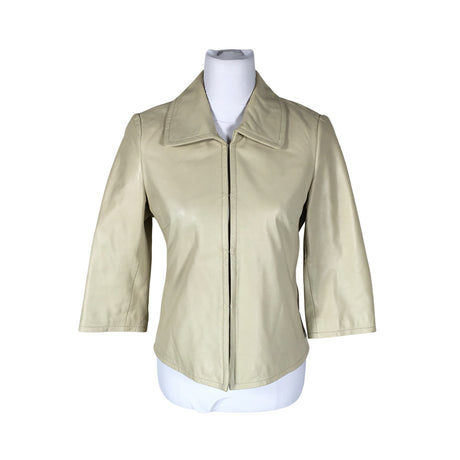 Unisex Taifun - Leather jacket, size 36 - Beige ()