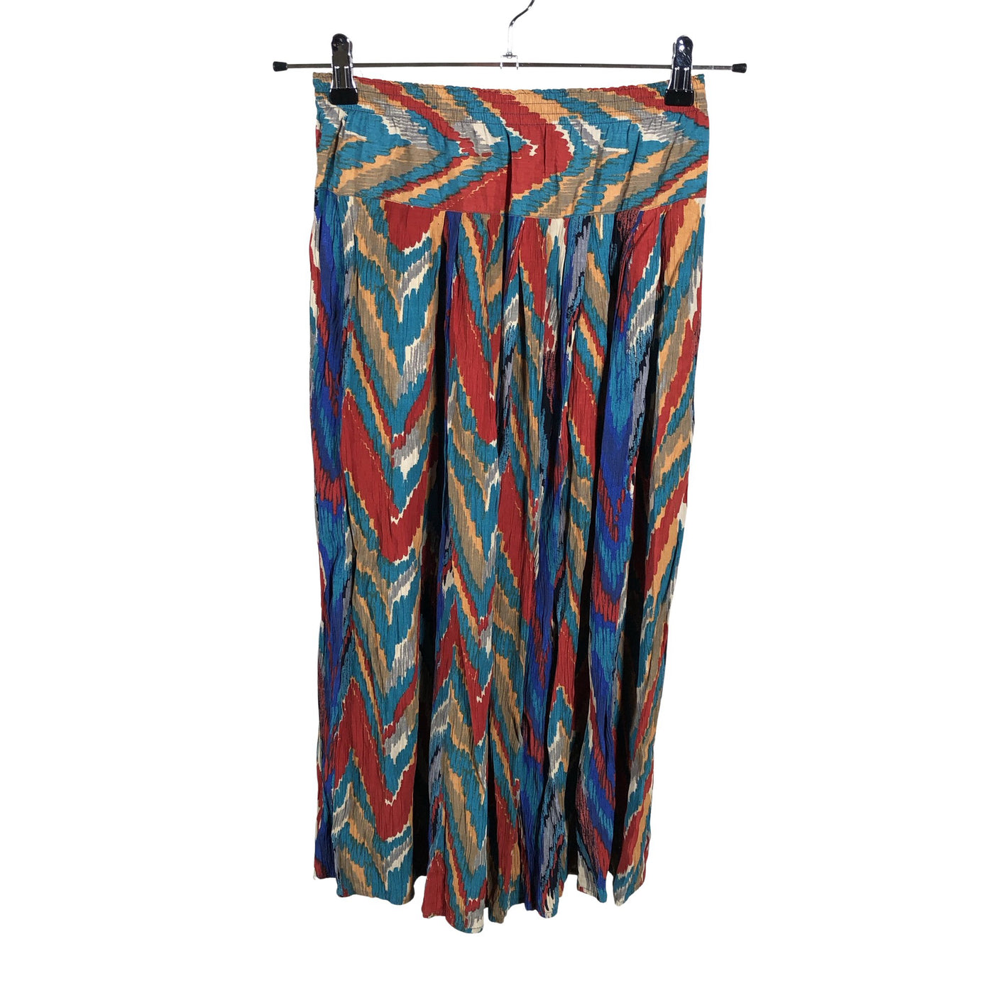 Unisex Prêt á Porter - Fabric skirt, size 38 - Red (1)