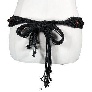 Unisex Handmade - Other belts, size Ei kokoa - Black (2)
