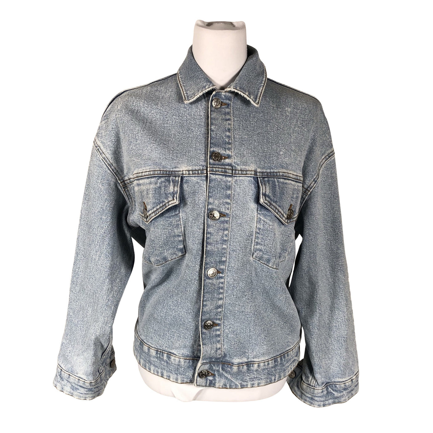 Unisex Samsoe&Samsoe - Denim jacket, size 36 - Light blue (1)