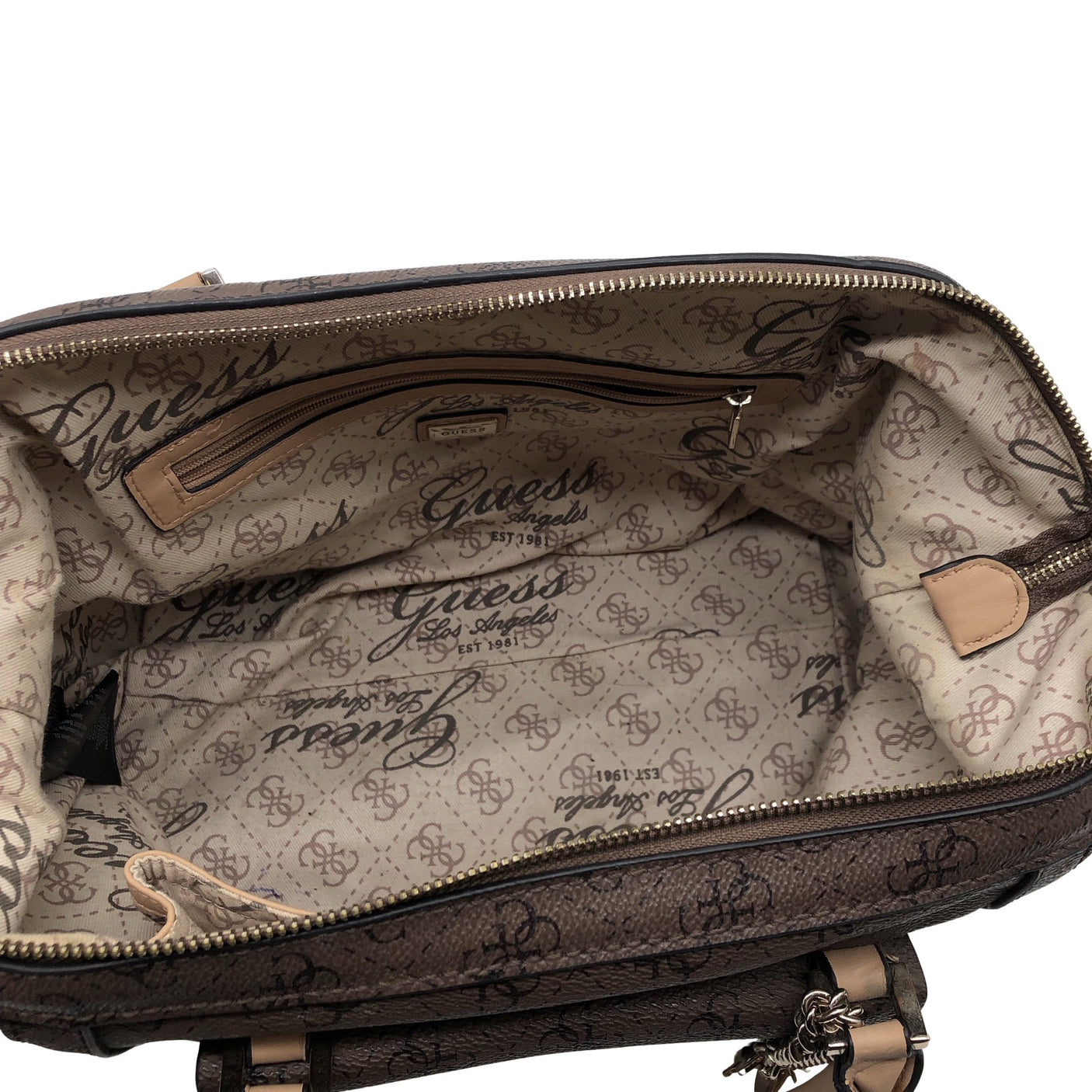 Unisex Guess - Handbag, size Midi - Brown (3)