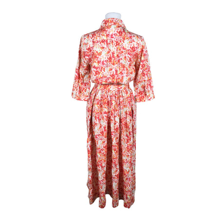 Unisex Andiata - Schiffon dress, size 40 - Red (2)