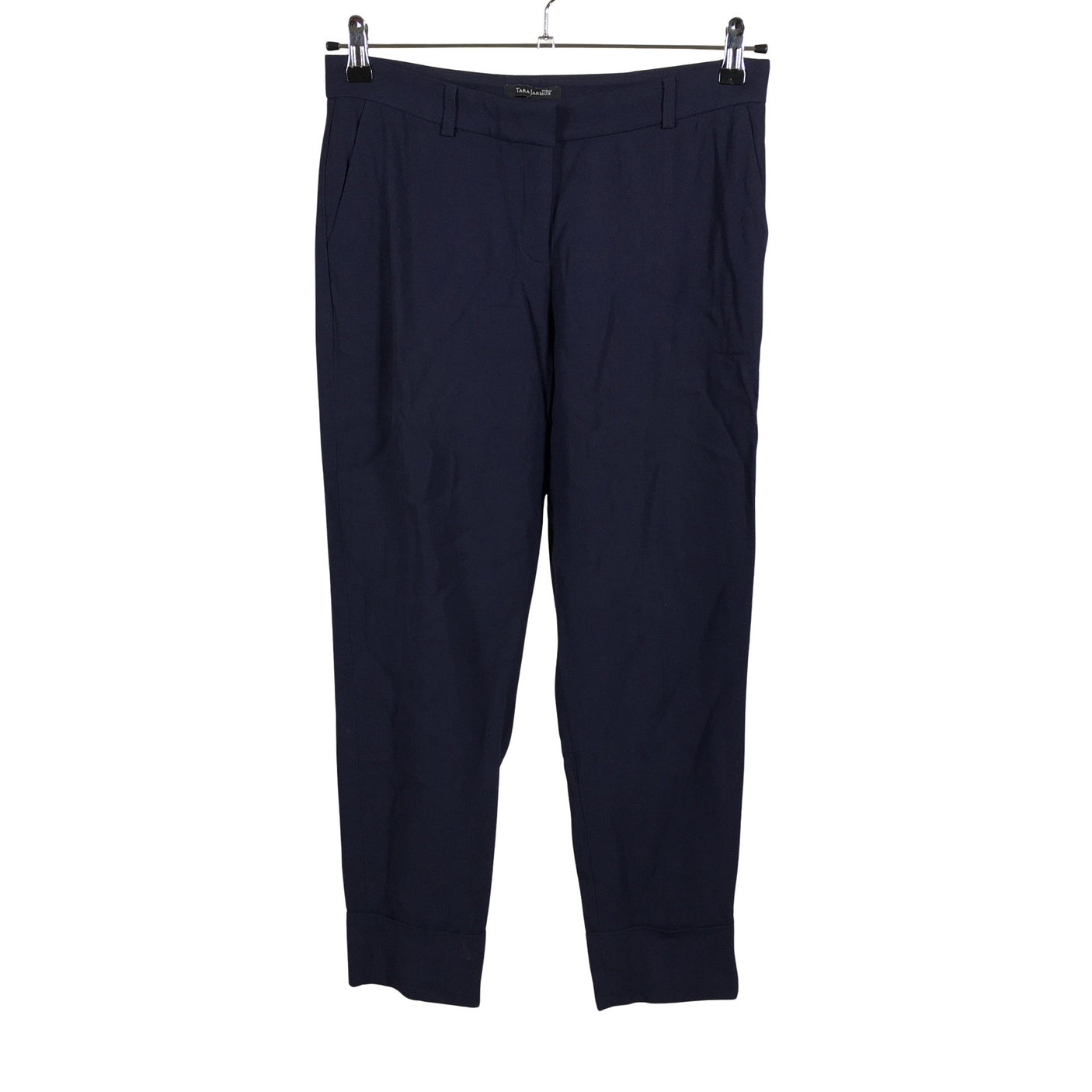 Unisex Tara Jarmon - Straight leg trousers, size 38 - Blue (1)