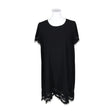 Unisex French Connection - Schiffon dress, size 36 - Black ()