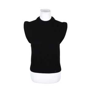 Unisex &Other Stories - Knit vest, size 36 - Black (1)