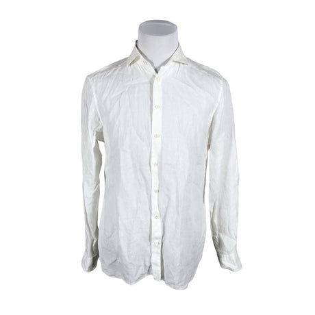 Unisex Turo Tailor - Collared shirt, size L - White ()