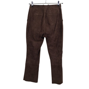 Unisex Repeat - Leather pants, size 36 - Brown (3)