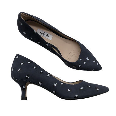 Unisex Clarks - High heels, size 38 - Blue ()