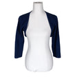 Unisex Andiata - Knit bolero jacket, size 38 - Blue ()