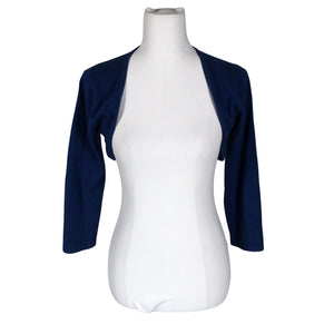 Unisex Andiata - Knit bolero jacket, size 38 - Blue (1)