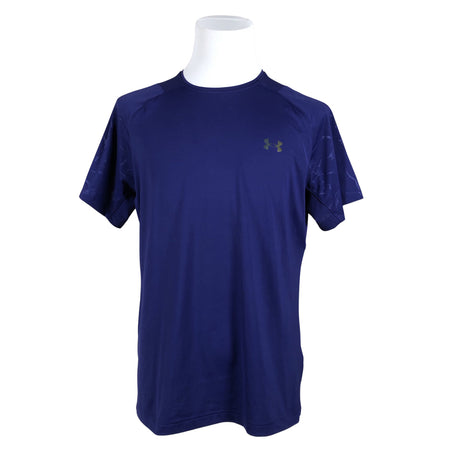 Unisex Under Armour - Sports shirt, short sleeve, size 40 - Blue ()