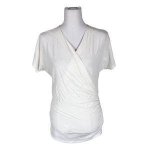 Unisex Marella - Short-sleeved blouse, size 38 - White (1)