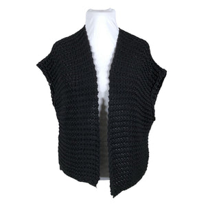Unisex Bohemiana - Knit vest, size 44 - Black (1)
