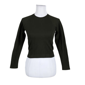 Unisex Soc - Sports shirt, long sleeve, size 34 - Green (1)