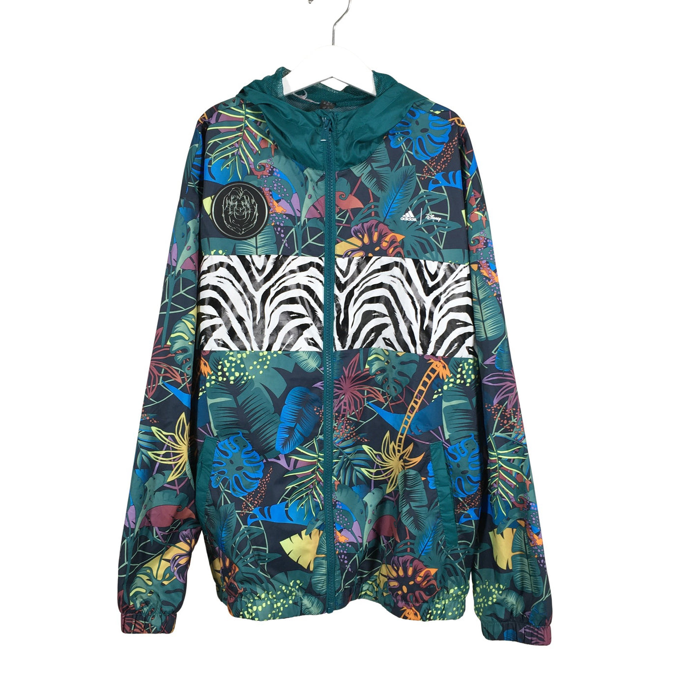 Unisex Adidas - Outdoor jacket, size 146 - 152 - Green (1)