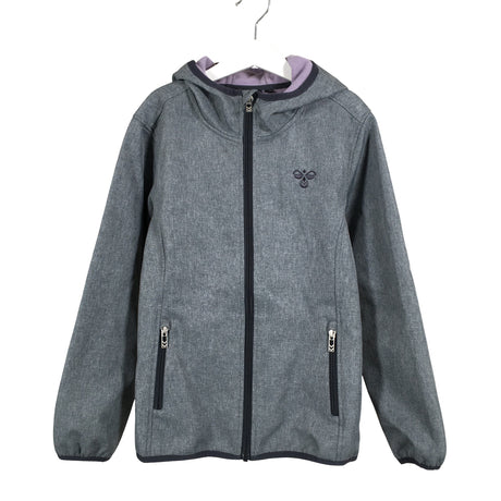 Unisex Hummel - Soft shell jacket, size 134 - 140 - Gray ()