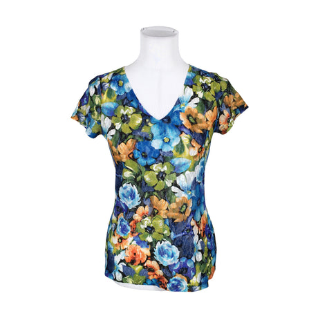Unisex Kairi Vilderson - Short-sleeved blouse, size 38 - Blue ()