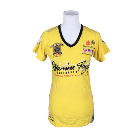 Unisex Geographical Norway - T-shirt, size 34 - Yellow ()