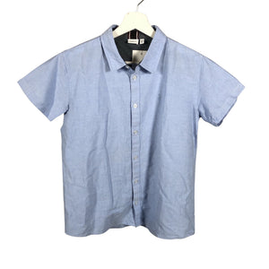 Unisex Name It - Collared shirt, size 158 - 164 - Light blue (1)