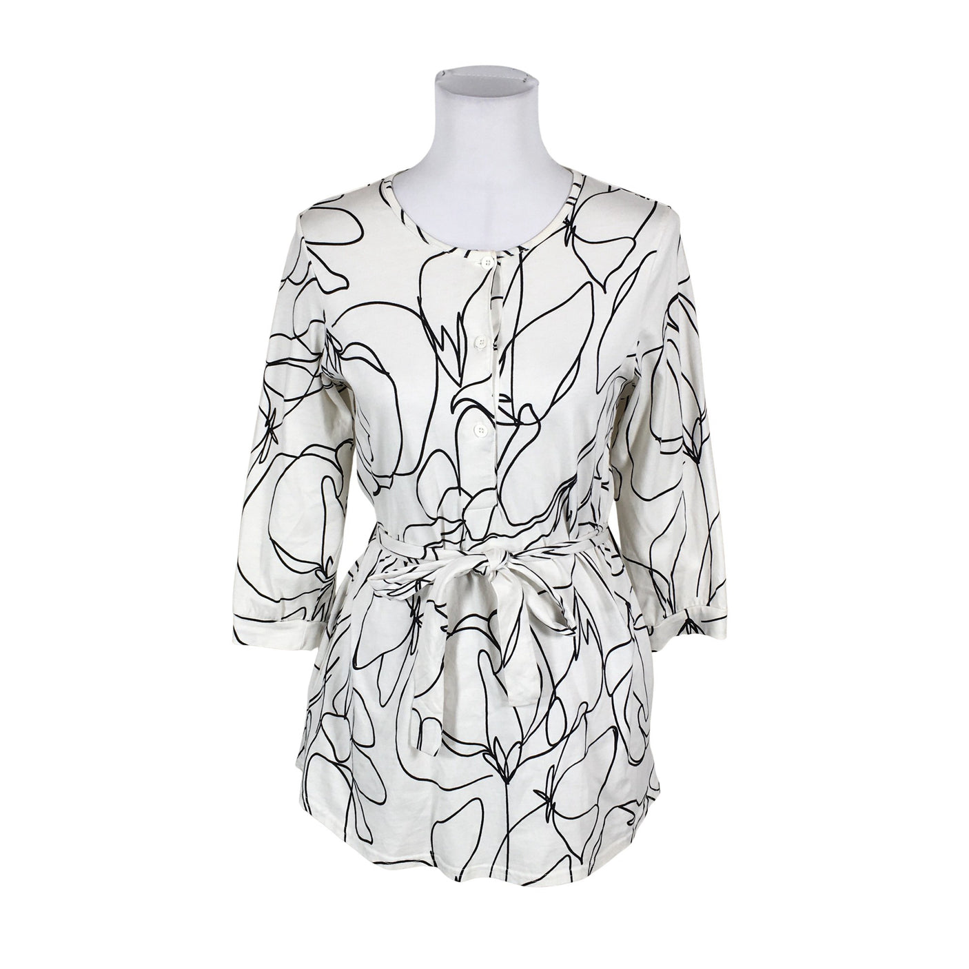 Unisex NOSH - Tricot tunic, size 34 - White (1)