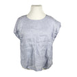 Unisex Nanso - Short-sleeved blouse, size 44 - Light blue ()