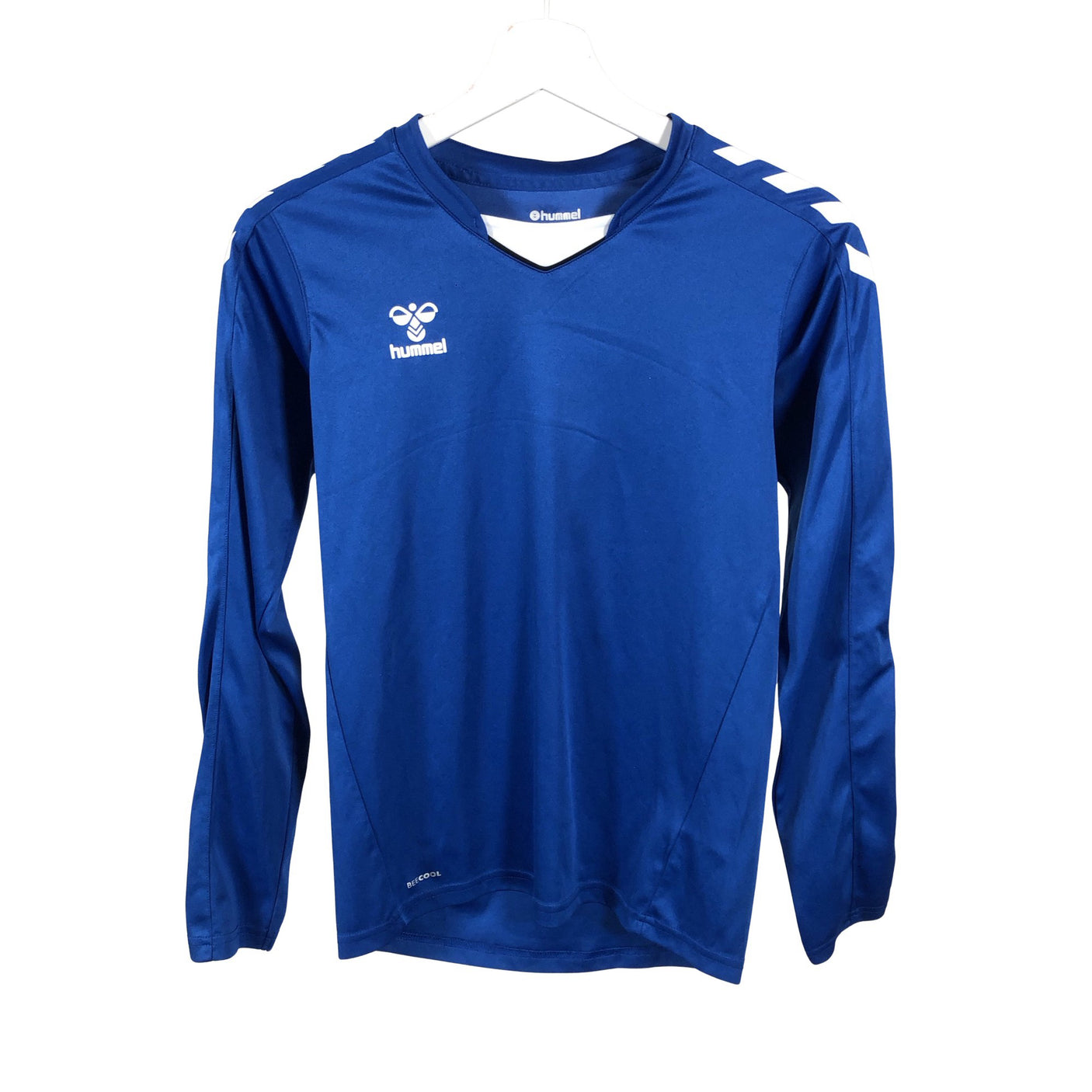 Unisex Hummel - Sports shirt, long sleeve, size 158 - 164 - Blue (1)