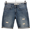 Unisex Indicode - Denim shorts, size S - Blue ()