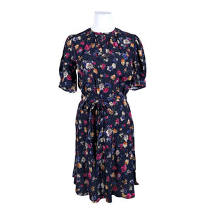 Unisex Lauren Ralph Lauren - Schiffon dress, size 36 - Blue (1)