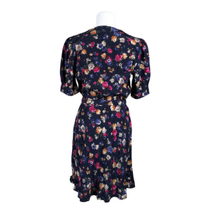 Unisex Lauren Ralph Lauren - Schiffon dress, size 36 - Blue (3)