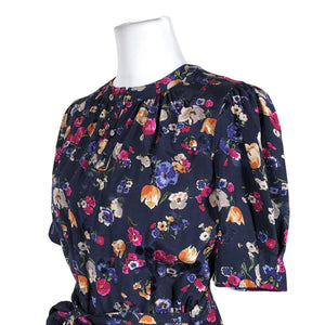 Unisex Lauren Ralph Lauren - Schiffon dress, size 36 - Blue (2)
