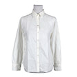Unisex Boomerang - Collared shirt, size 34 - White ()