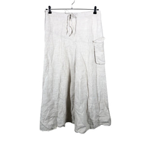 Unisex Part two - Fabric skirt, size 40 - Beige (1)
