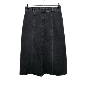 Unisex Nümph - Denim skirt, size 38 - Gray (2)