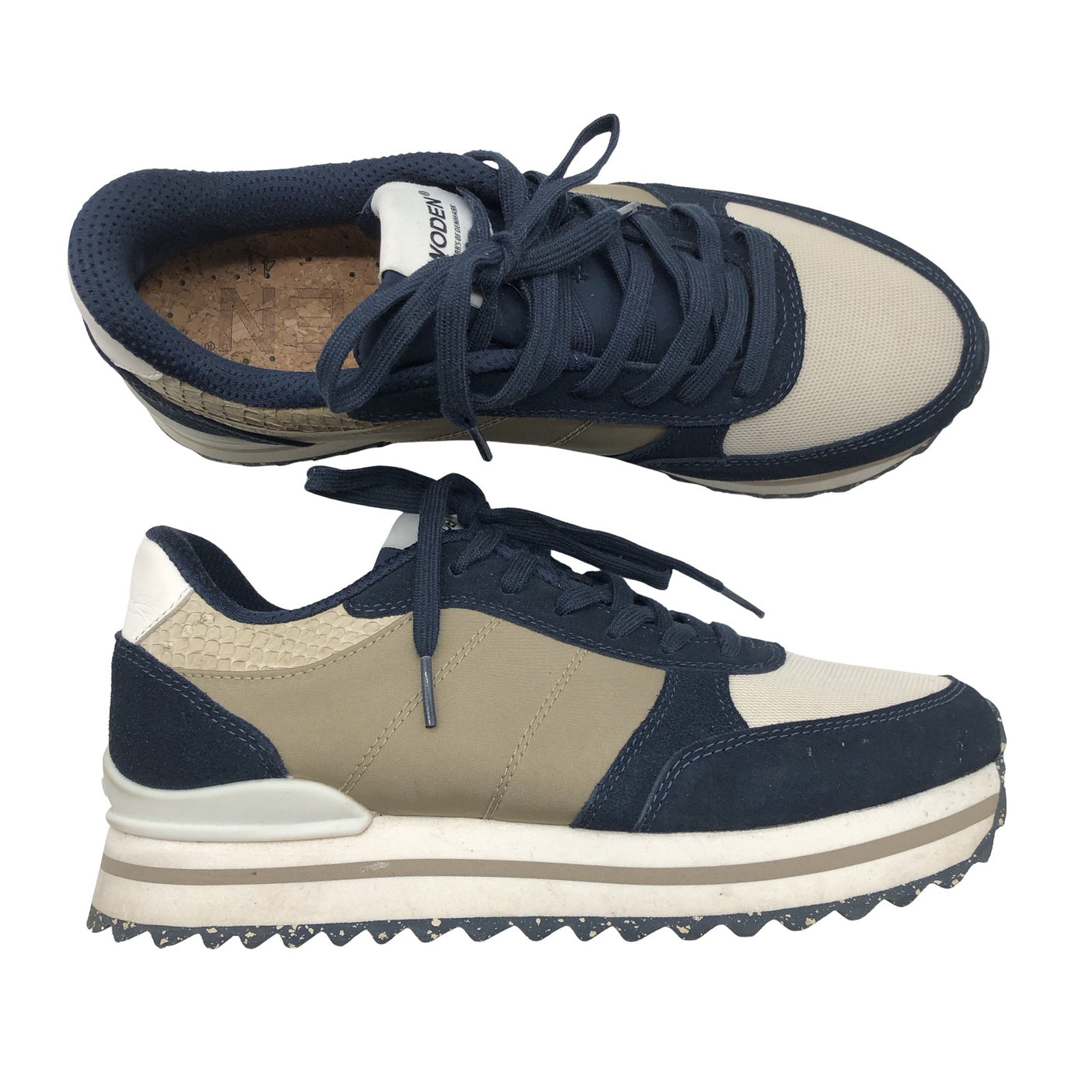 Unisex Woden - Casual sneakers, size 41 - Blue (1)