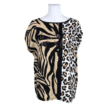 Unisex Betty Barclay - Short-sleeved blouse, size 40 - Brown ()