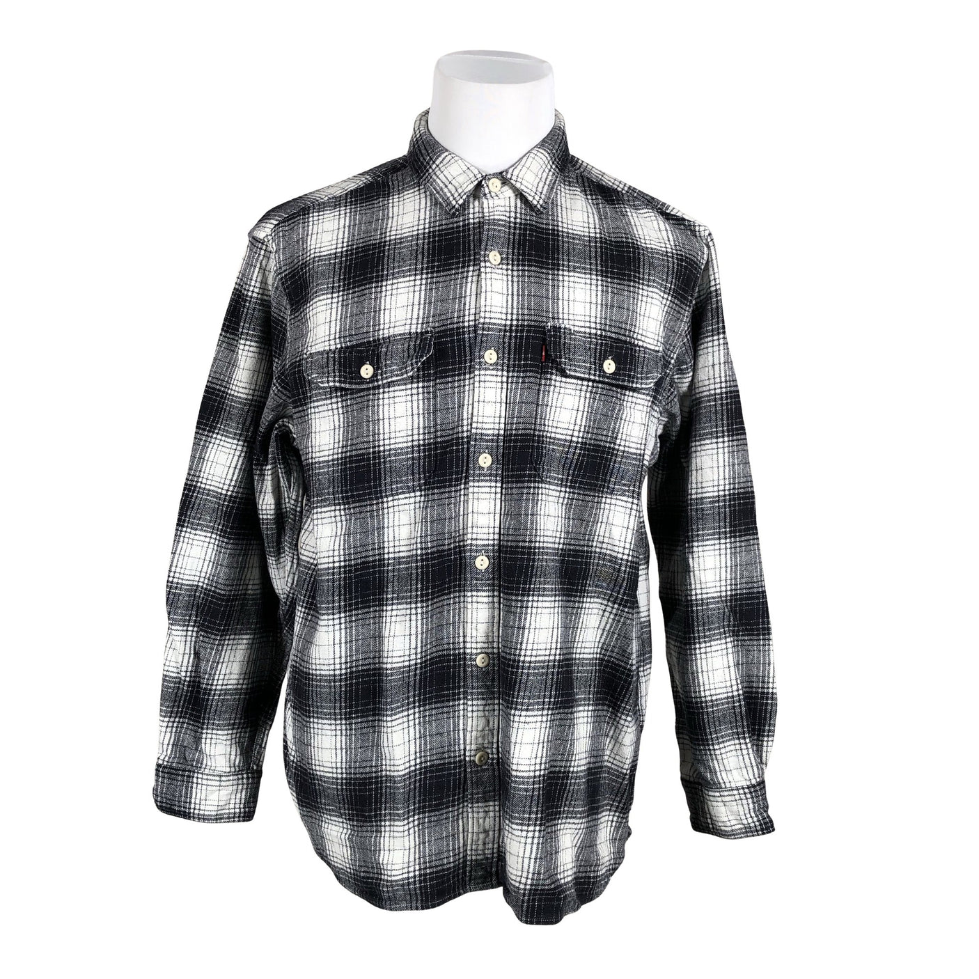 Unisex Levi's - Flannel shirt, size L - Blue (1)