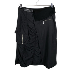 Unisex Lisa Campione - Fabric skirt, size 40 - Black (1)