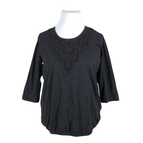 Unisex Zhenzi - Tricot shirt, size 46 - Black ()