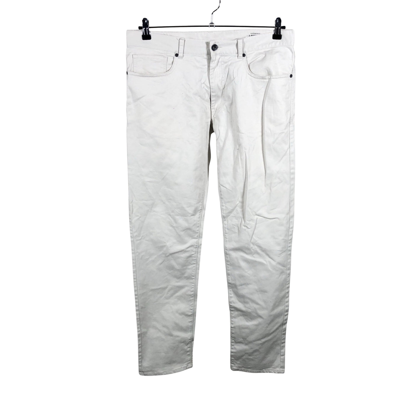 Unisex Cottonfield - Slacks, size W34 - Natural white (1)